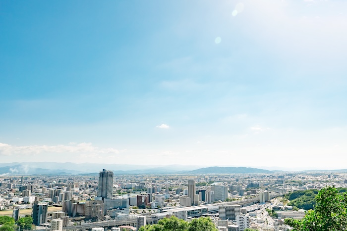 都市風景　熊本市